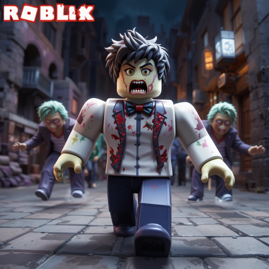 Zombie Parkour: Bertahan 1 Jam di Roblox!