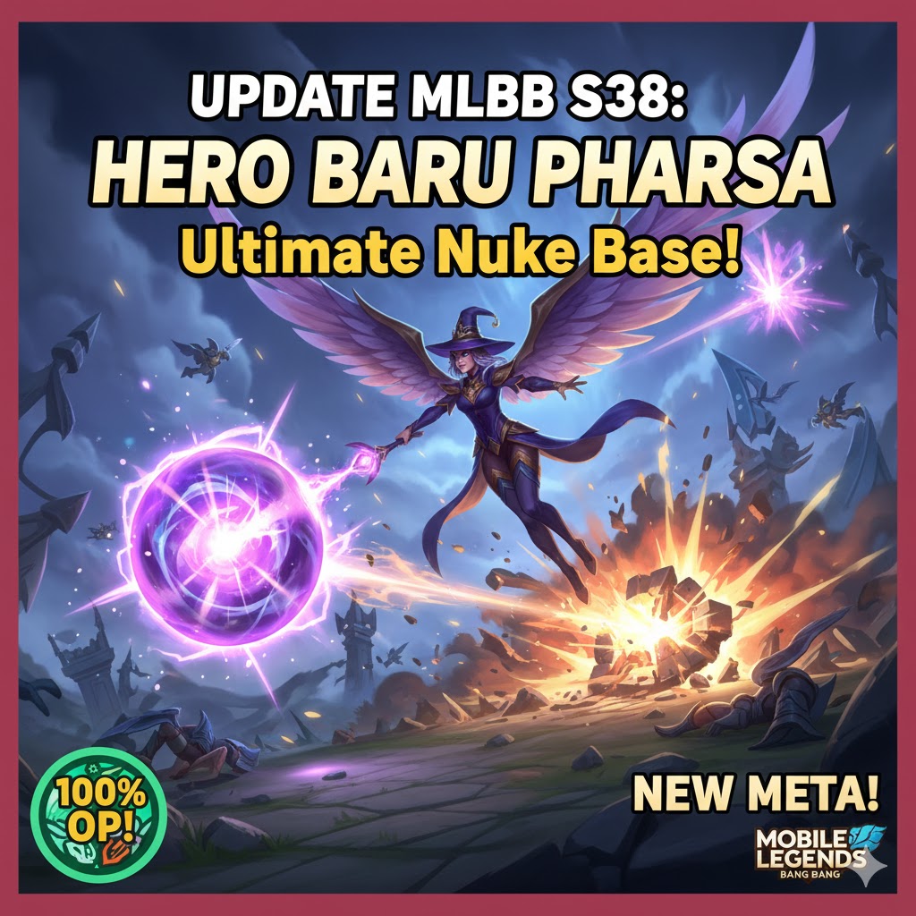 Update MLBB S38: Hero Baru Pharsa Ultimate Nuke Base!