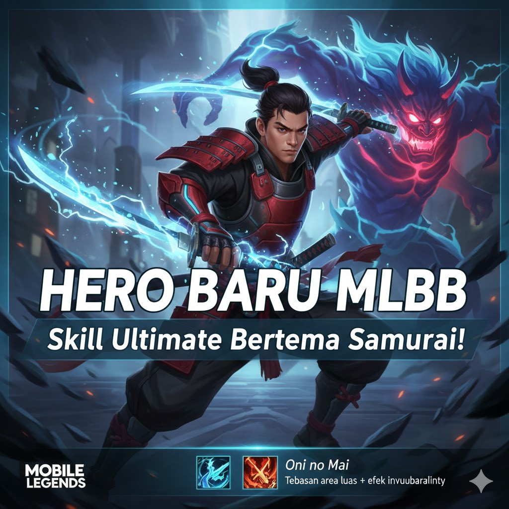 Hero Baru MLBB: Skill Ultimate Bertema Samurai!