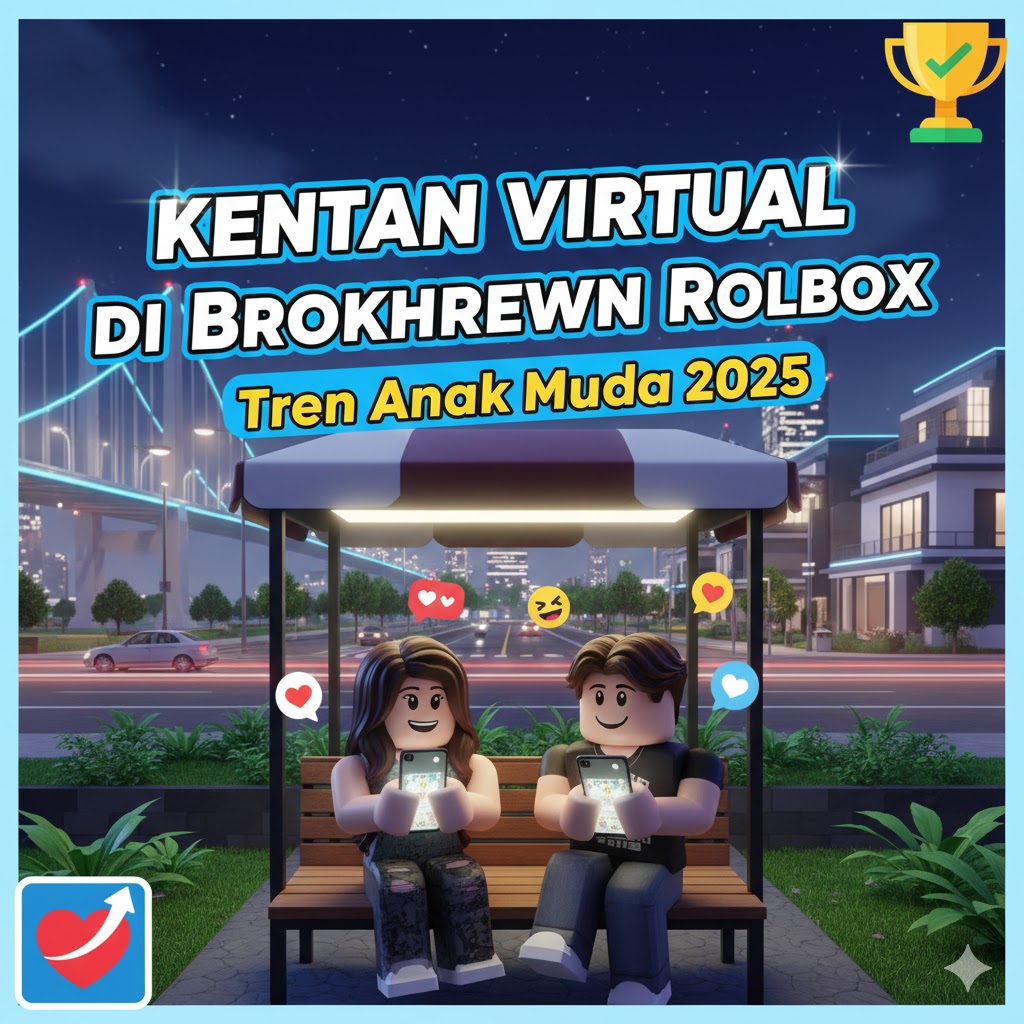 Kencan Virtual di Brookhaven Roblox, Tren Anak Muda 2025