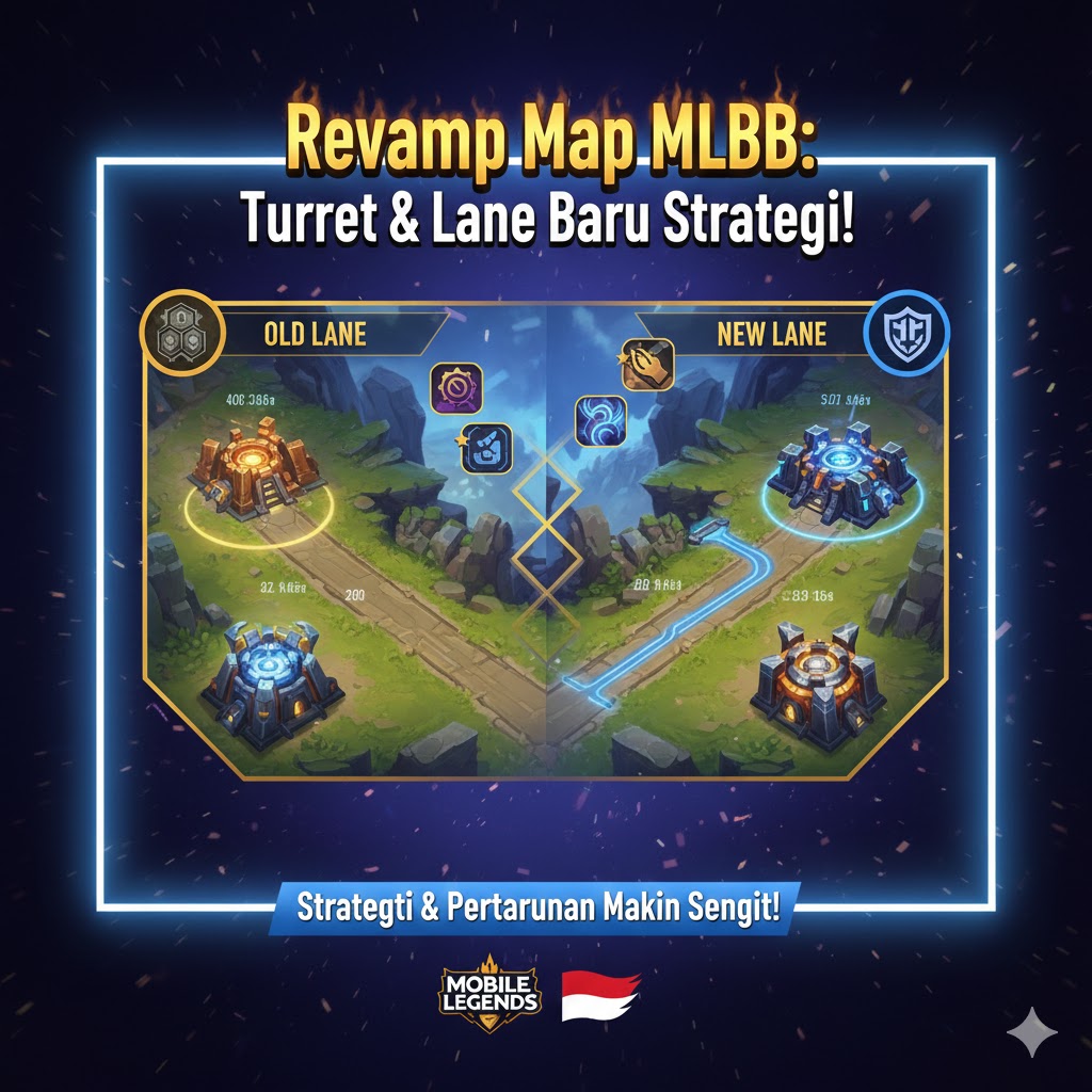 Revamp Map MLBB: Turret & Lane Baru Strategi!
