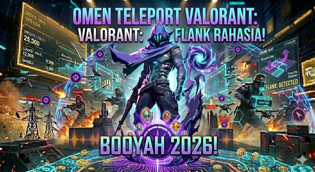 Omen Teleport Valorant: Flank Rahasia Booyah 2026!