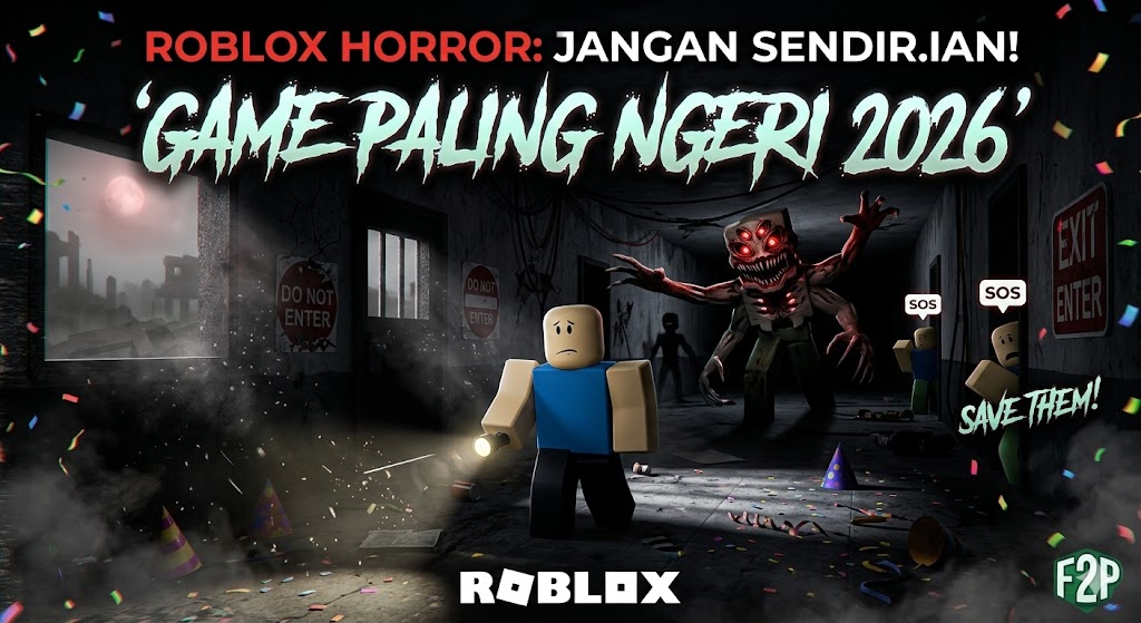 Roblox Horror: Jangan Sendirian! Game Paling Ngeri 2026