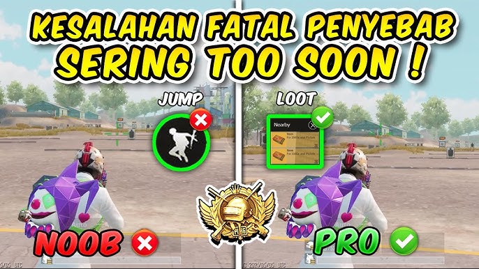 7 Kesalahan Fatal yang Sering Dilakukan Pemain PUBG Mobile